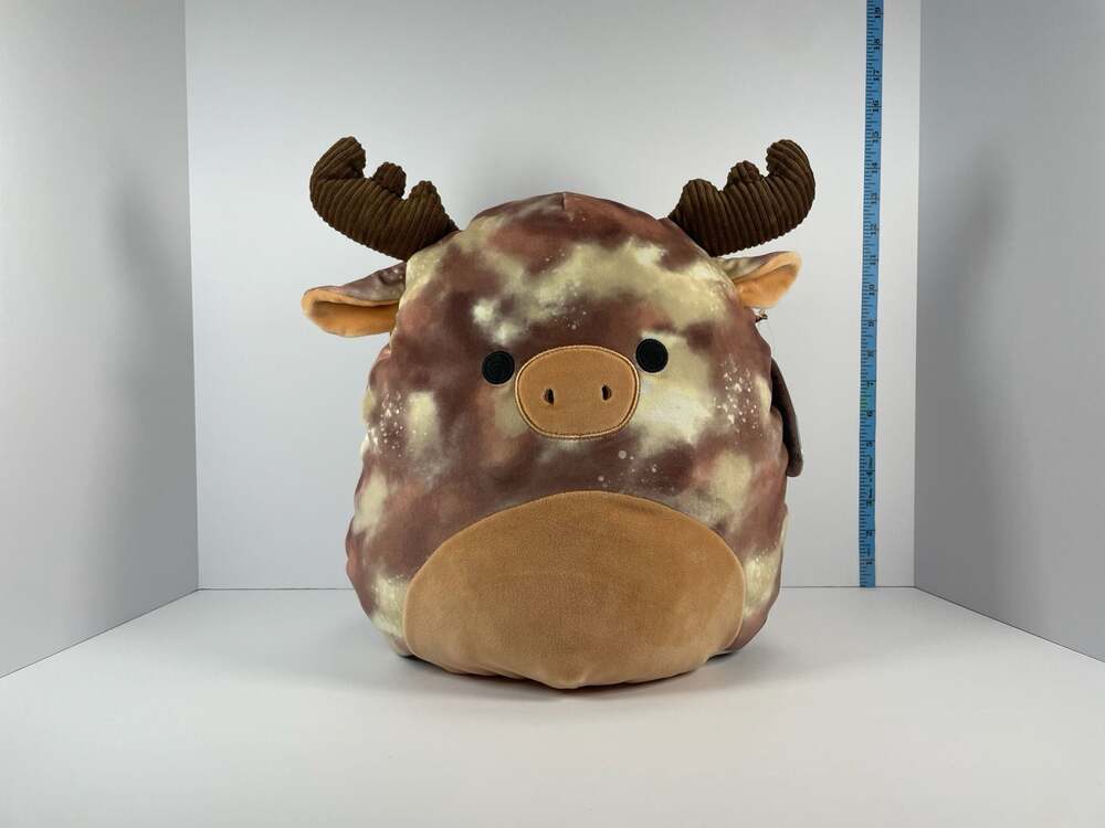 Squishmallows 12" Rufus the Moose Tie-Dye Plush Toy